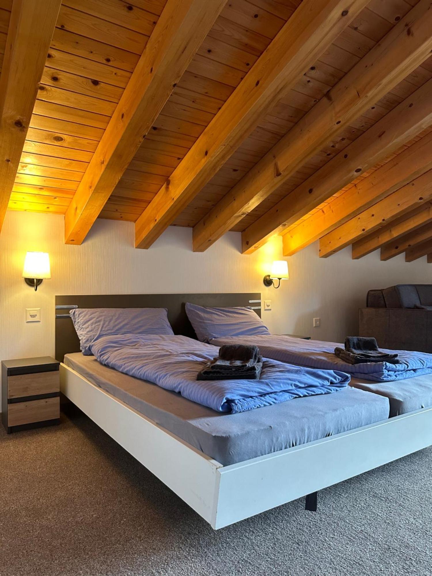 Touristenheim Bergfreude Leukerbad Kültér fotó